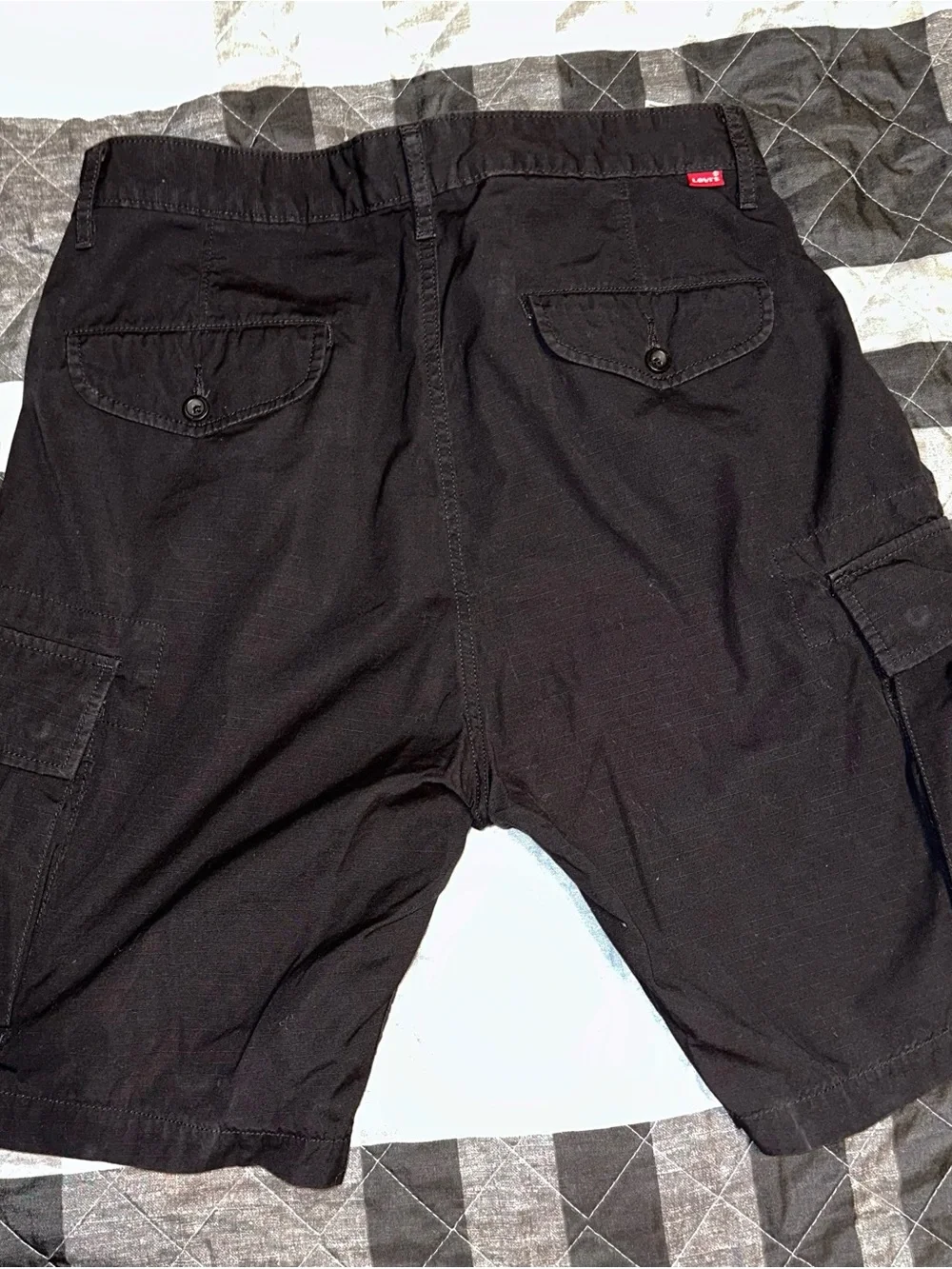 Men's Levi’s Black Cargo Shorts